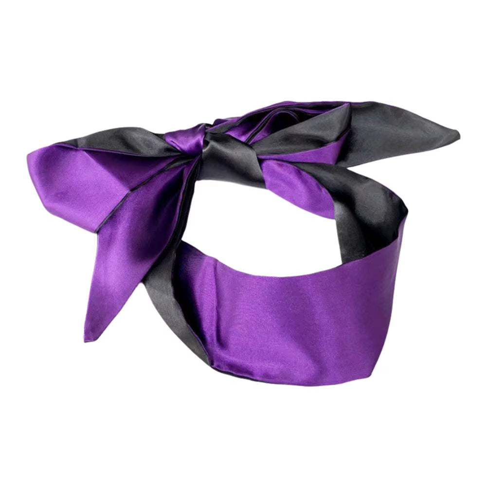 Silk Eye Cover Savour Eye Patches Cute Blindfold Silk Ribbon Satin Silk Sleep Mask Sexy for Women Gift Surprise High Quality