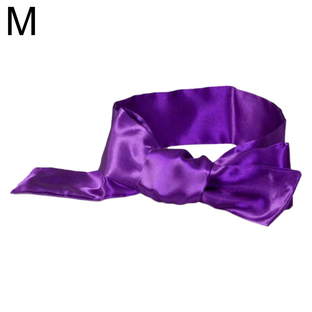 Silk Eye Cover Savour Eye Patches Cute Blindfold Silk Ribbon Satin Silk Sleep Mask Sexy for Women Gift Surprise High Quality