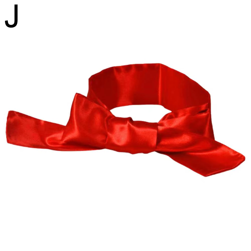 Silk Eye Cover Savour Eye Patches Cute Blindfold Silk Ribbon Satin Silk Sleep Mask Sexy for Women Gift Surprise High Quality