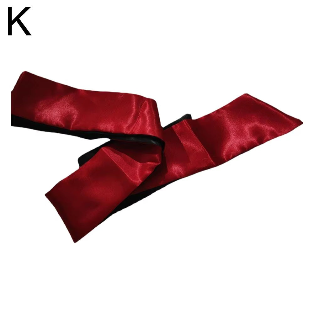 Silk Eye Cover Savour Eye Patches Cute Blindfold Silk Ribbon Satin Silk Sleep Mask Sexy for Women Gift Surprise High Quality