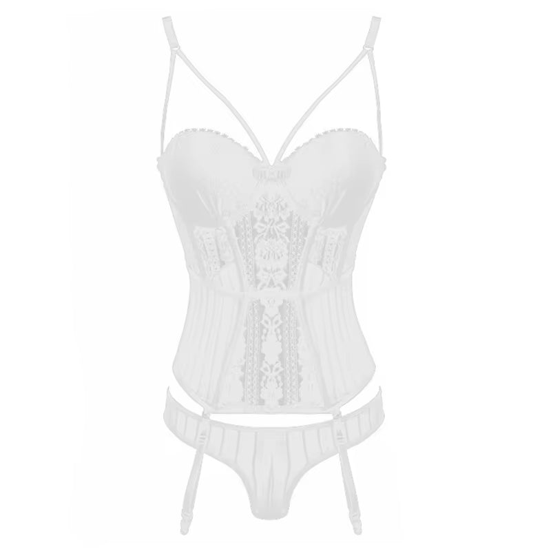Black Fashion Women Sexy Bra Set Embroidery Bralette Underwear Sets Female Panties Brief Sets Ladies Lingerie