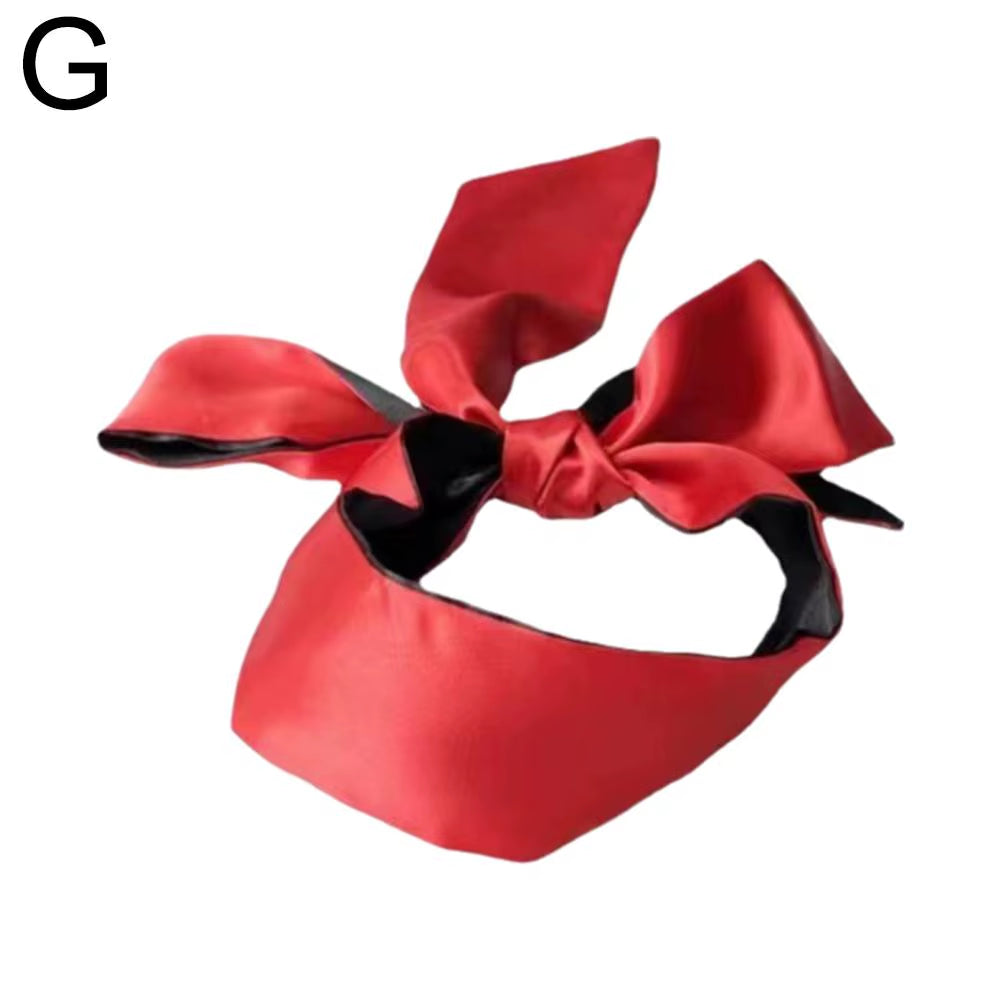Silk Eye Cover Savour Eye Patches Cute Blindfold Silk Ribbon Satin Silk Sleep Mask Sexy for Women Gift Surprise High Quality