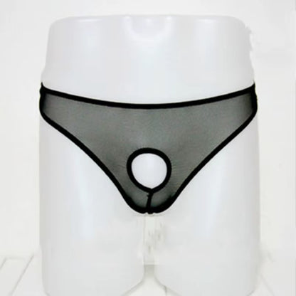 Candiway Men Mini Panty Lover Briefs Sexy Lingerie Bodysuit G-String Underpant Elephant Cartoon Pattern More Adult Fun Sex Game