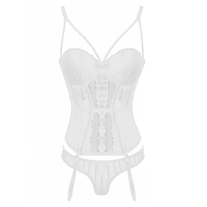 Black Fashion Women Sexy Bra Set Embroidery Bralette Underwear Sets Female Panties Brief Sets Ladies Lingerie